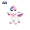 YQZ Magical Walking & Flying Unicorn Plush Toy  Electronic Light-Up Pegasus with Flapping Wings  Singing Interactive Fantasy Pet